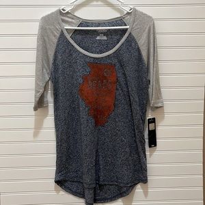 NWT Chicago Bears Majestic Women’s T-Shirt NFL Med